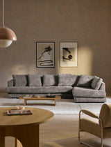 Model Plus Köşe Koltuk Boz Kahverengi