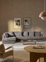 Model Plus Köşe Koltuk Boz Kahverengi