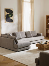 Model Plus Köşe Koltuk Gri Bukle