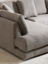 Model Plus Köşe Koltuk Gri Bukle