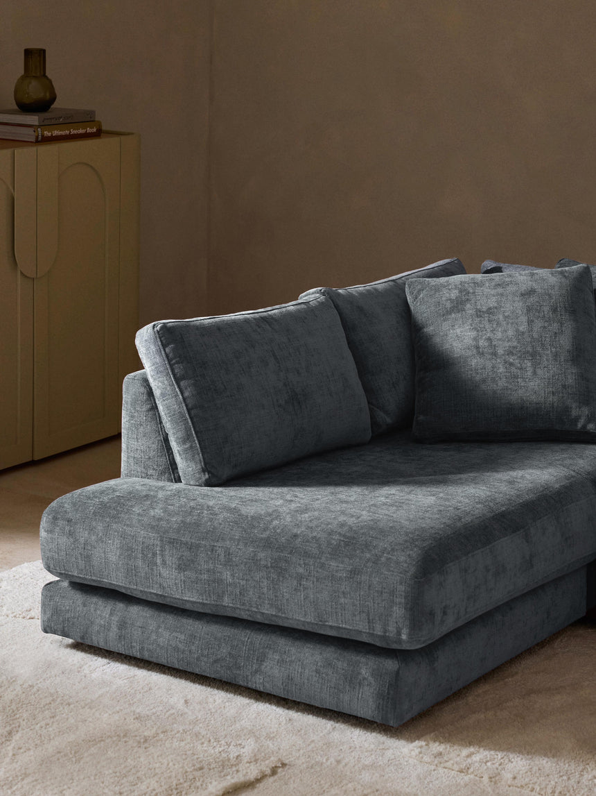 Model Plus Köşe Koltuk Gri Mavi