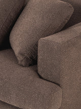 Model Plus Köşe Koltuk Koyu Kahve Bukle