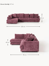 Model Plus Köşe Koltuk Patlıcan