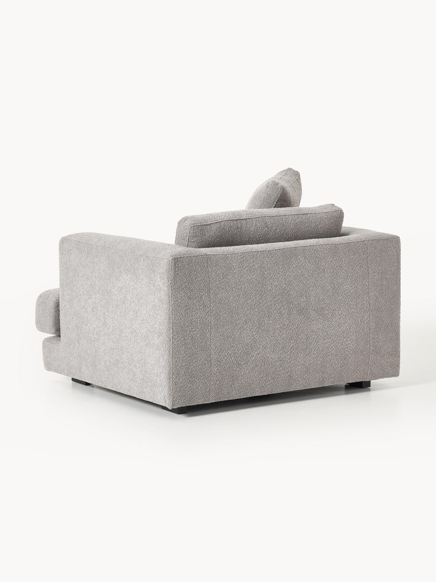 Model Tekli Koltuk Gri Bukle