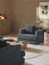 Model Tekli Koltuk Gri Mavi