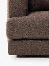 Model Tekli Koltuk Koyu Kahve Bukle