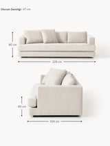 Model Üçlü Koltuk Açık Bej