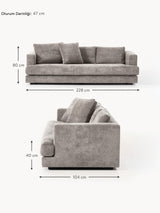 Model Üçlü Koltuk Boz Kahverengi