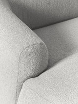 Modern Big Köşe Koltuk Açık Gri Bukle