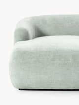 Modern Big Köşe Koltuk Adaçayı Yeşili Dokuma Kadife