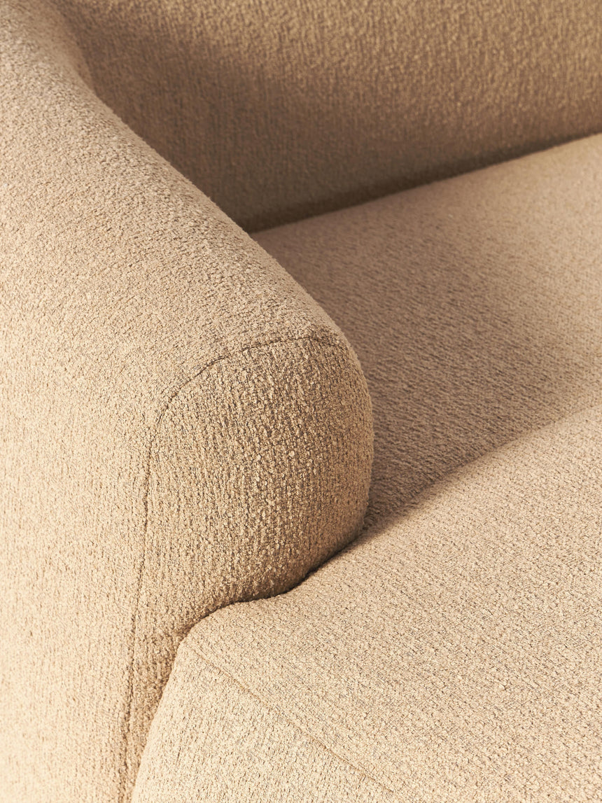 Modern Big Köşe Koltuk Bej Bukle