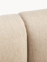 Modern Big Köşe Koltuk Bej Dokuma Kumaş