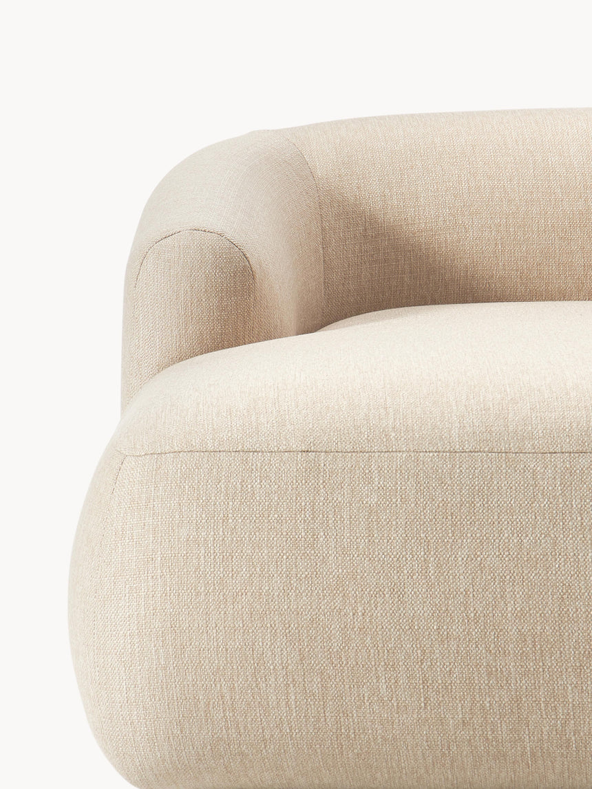 Modern Big Köşe Koltuk Bej Dokuma Kumaş