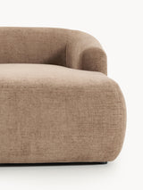 Modern Big Köşe Koltuk Kahve Dokuma Kadife