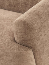 Modern Big Köşe Koltuk Kahve Dokuma Kadife