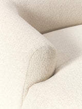 Modern Big Köşe Koltuk Kırık Beyaz Bukle