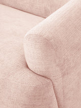 Modern Big Köşe Koltuk Şeftali Dokuma Kadife