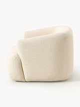 Modern İkili Koltuk Açık Bej Bukle