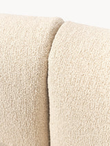 Modern İkili Koltuk Açık Bej Bukle