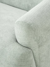 Modern İkili Koltuk Adaçayı Yeşili Dokuma Kadife