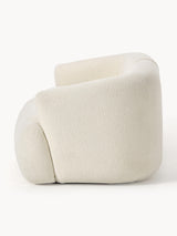 Modern İkili Koltuk Kırık Beyaz Teddy