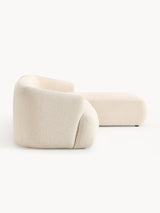 Modern Köşe Koltuk Açık Bej Bukle