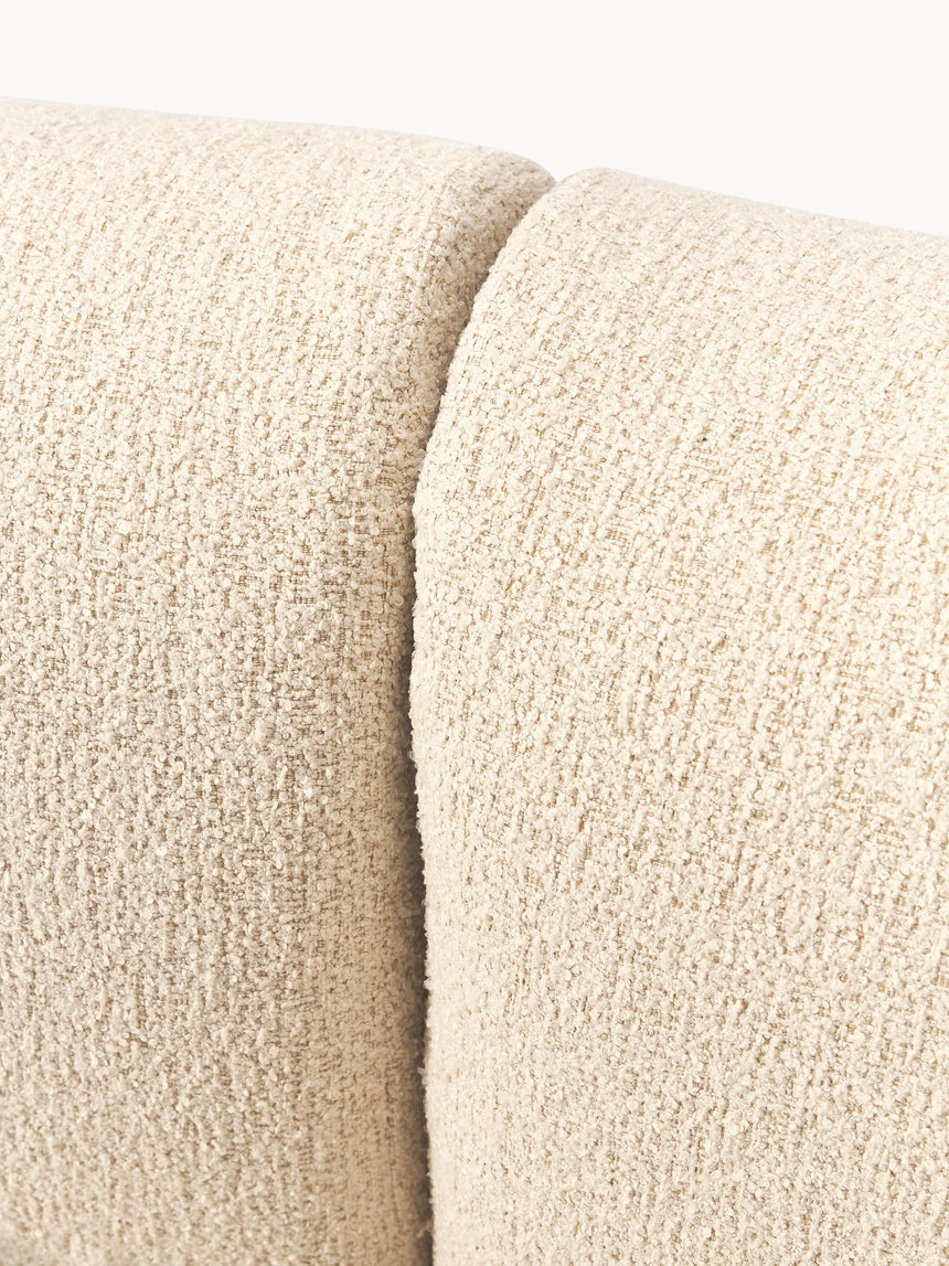 Modern Köşe Koltuk Açık Bej Bukle