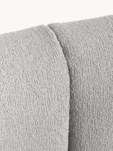 Modern Köşe Koltuk Açık Gri Bukle