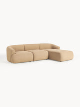 Modern Köşe Koltuk Bej Bukle