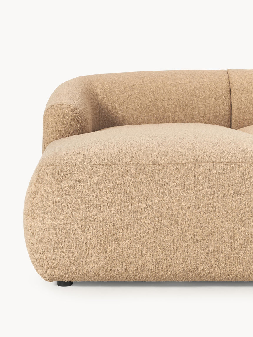 Modern Köşe Koltuk Bej Bukle