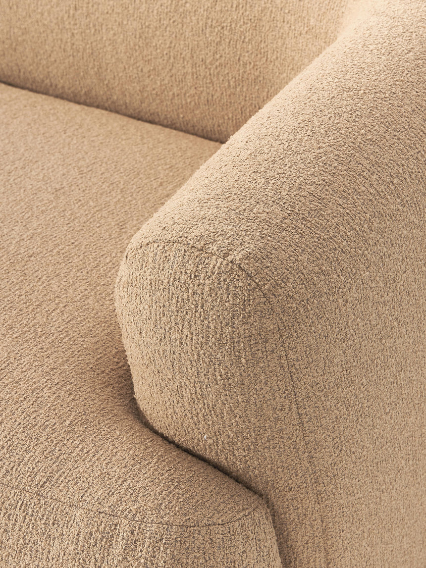 Modern Köşe Koltuk Bej Bukle