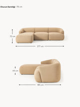 Modern Köşe Koltuk Bej Bukle