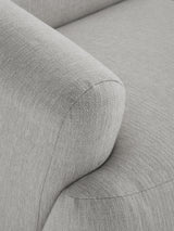 Modern Köşe Koltuk Gri Dokuma Kumaş