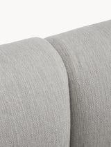 Modern Köşe Koltuk Gri Dokuma Kumaş