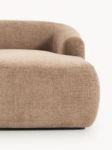 Modern Köşe Koltuk Kahve Dokuma Kadife