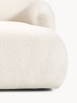 Modern Köşe Koltuk Kırık Beyaz Dokuma Kumaş