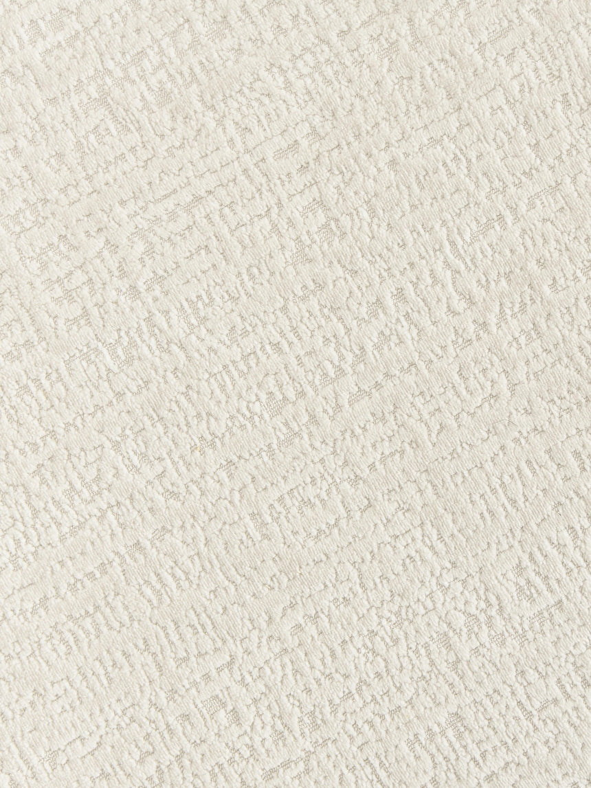 Modern Köşe Koltuk Kırık Beyaz Dokuma Kadife