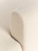 Modern Large Köşe Koltuk Açık Bej Bukle