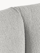 Modern Large Köşe Koltuk Açık Gri Bukle