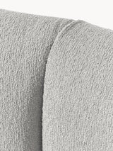 Modern Large Köşe Koltuk Açık Gri Bukle