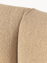 Modern Large Köşe Koltuk Bej Bukle