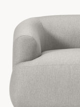 Modern Large Köşe Koltuk Gri Dokuma Kumaş