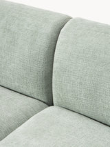 Modern Plus Köşe Koltuk Adaçayı Yeşili Dokuma Kadife