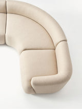 Modern Plus Köşe Koltuk Bej Dokuma Kumaş