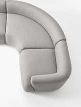 Modern Plus Köşe Koltuk Gri Dokuma Kumaş