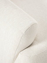 Modern Plus Köşe Koltuk Kırık Beyaz Dokuma Kumaş