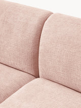 Modern Plus Köşe Koltuk Şeftali Dokuma Kadife