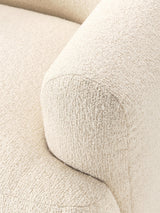 Modern Tekli Koltuk Açık Bej Bukle