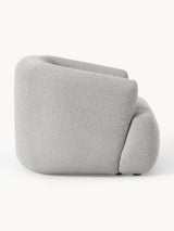 Modern Tekli Koltuk Açık Gri Bukle