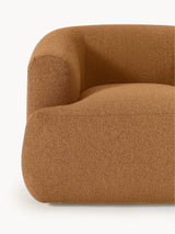 Modern Tekli Koltuk Açık Kahve Bukle